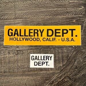 Gallery Dept. Sticker Pack X3